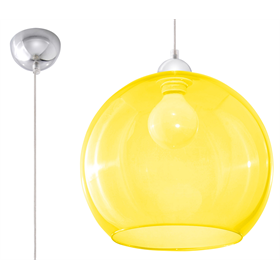 Hanglamp BALL geel Sollux Lighting French Sky