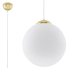 Hanglamp UGO 40 goud Sollux Lighting French Sky