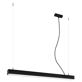 Hanglamp PINNE 90 zwart Sollux Lighting Toro TH.048