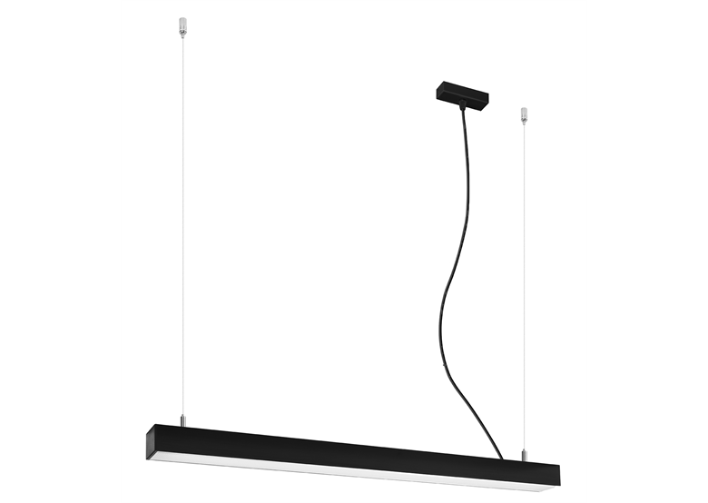 Hanglamp PINNE 90 zwart Sollux Lighting Toro TH.048