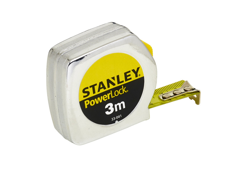 Powerlock rolmaat, kunststof behuizing [l] 8m/25mm Stanley S/33-198-1