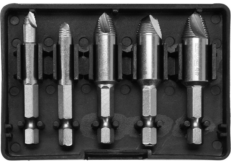 Set om gebroken schroeven te verwijderen Yato YT-06035