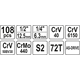 Gereedschap Set (108 st.) Yato YT-38791