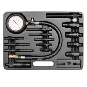 Compressiedrukmeter in dieselmotoren 16-delig Yato YT-7307